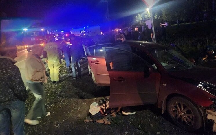 В ночной аварии у санатория «Волжанка» пострадали четыре человека
