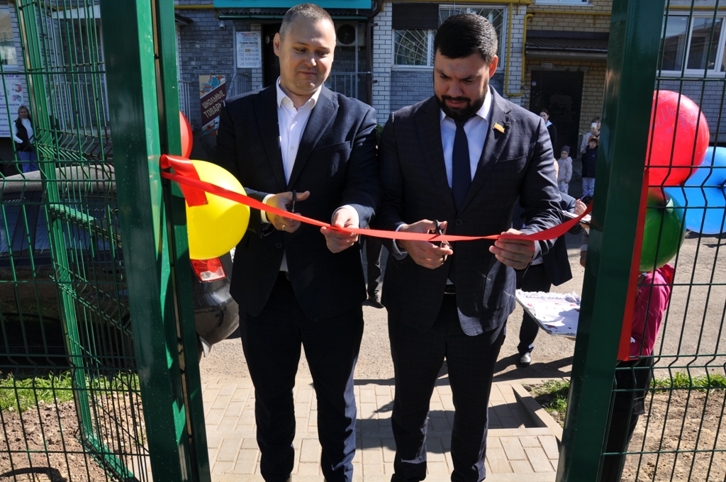 В посёлке Вурнары открыли спортивные площадки