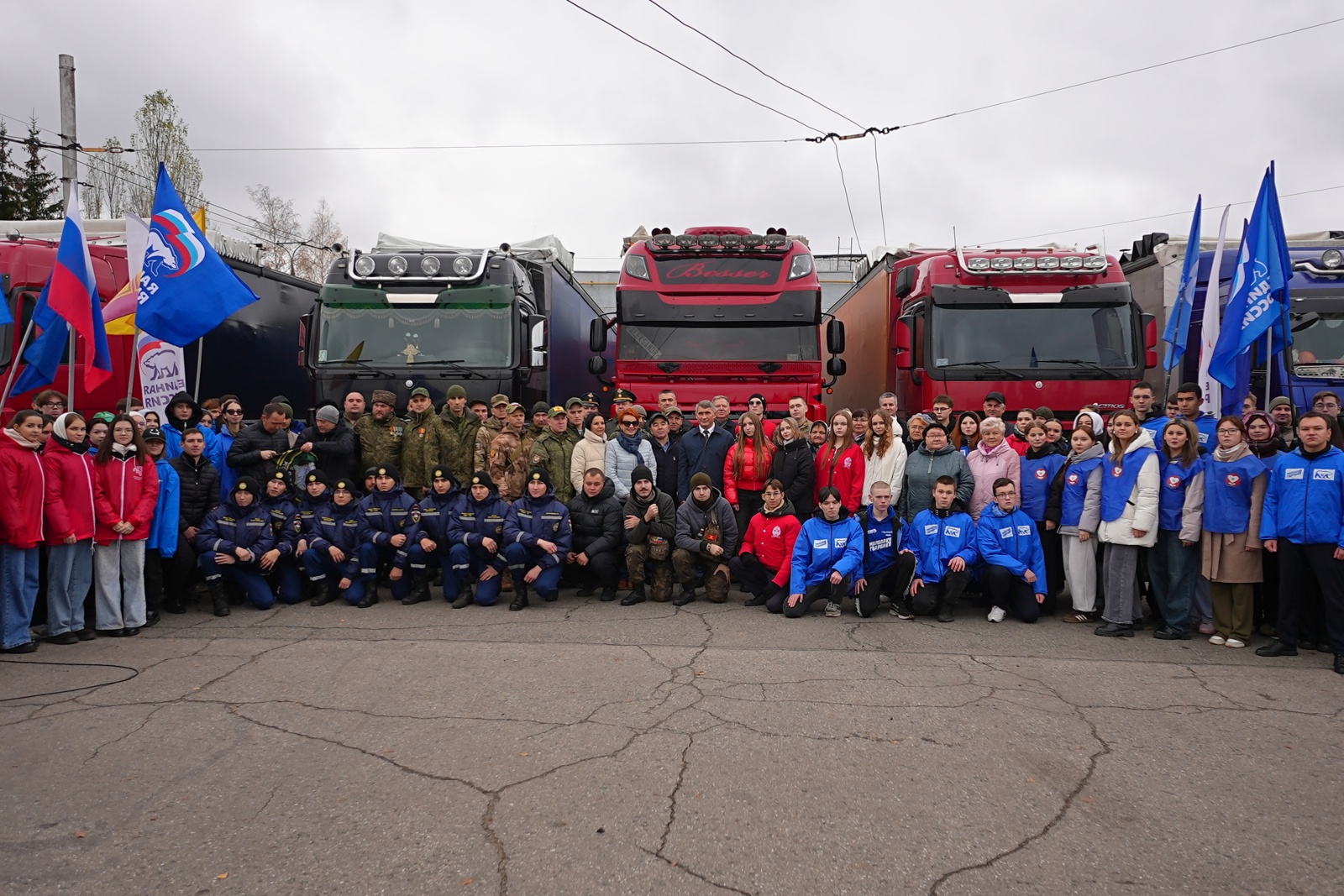 Чувашия отправила в Запорожье 55-ю партию гуманитарной помощи: «Своих не бросаем!»
