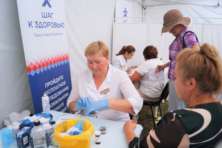 Около 70 тысяч людей прошли обследование в проекте «Шаг к здоровью»