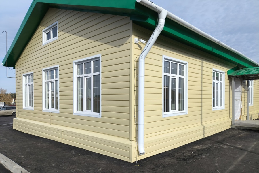 В Шемуршинском округе завершается строительство новой амбулатории