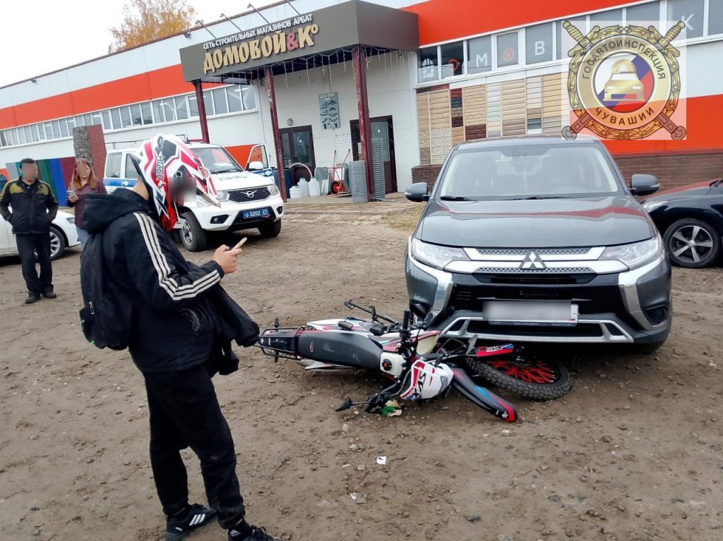 В Ибресях 17-летний мотоциклист устроил ДТП