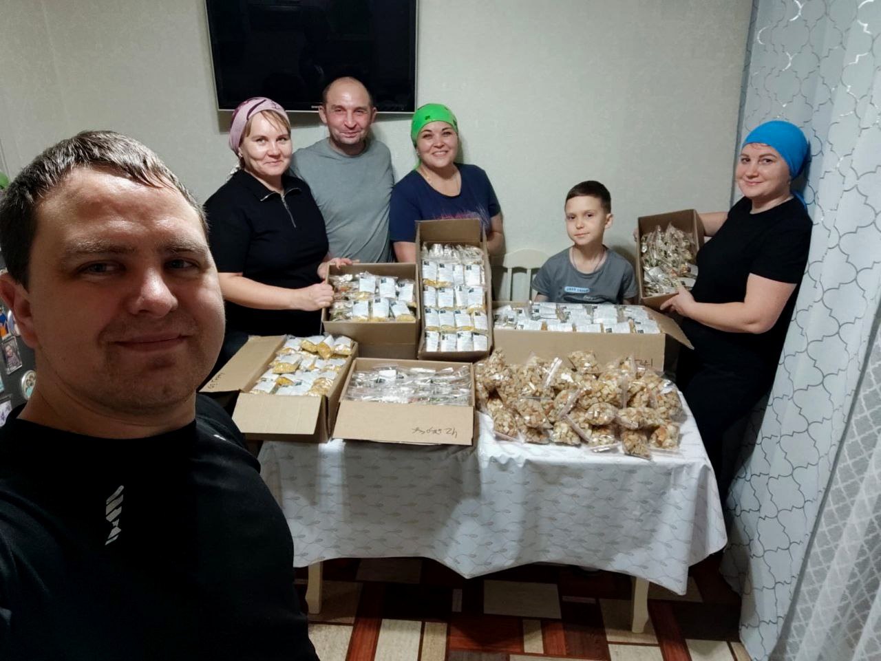 Команда тыловиков Комсомольского округа поддерживает бойцов