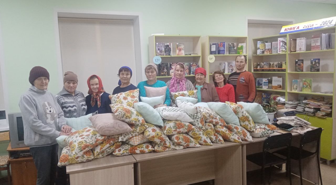 Жители деревни Малые Туваны Аликовского округа заботятся о наших героях