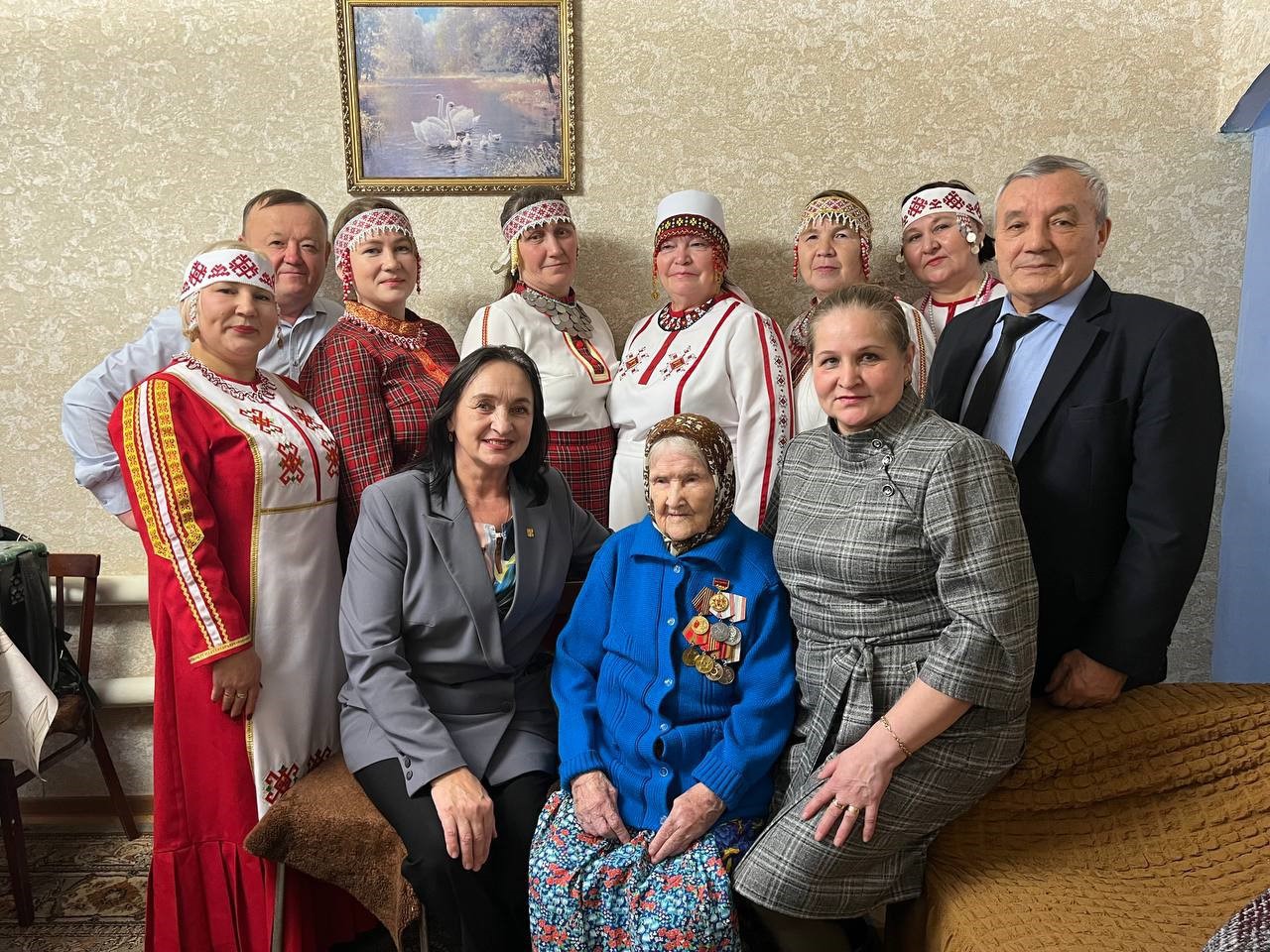 Жительница Канашского округа отметила своё столетие