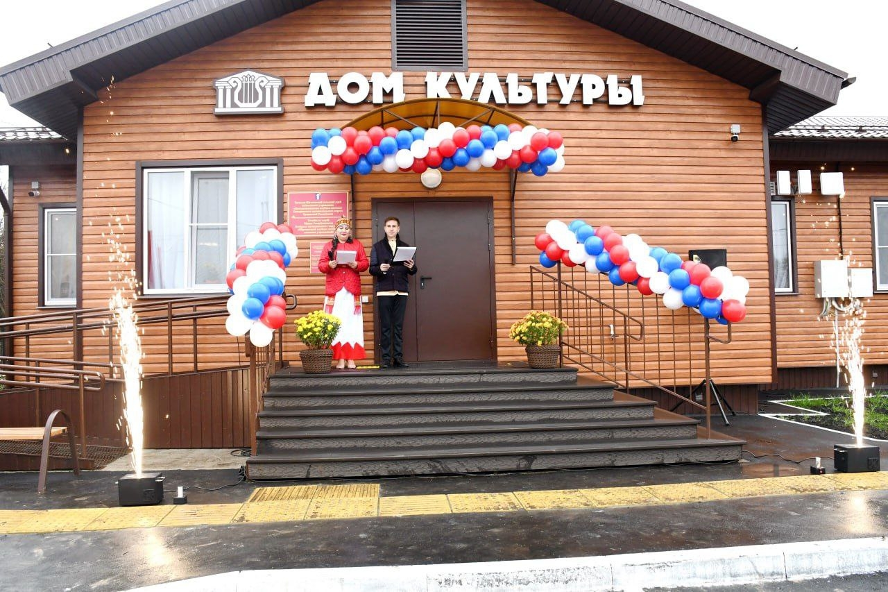 Новый Дом культуры заработал в д. Татмыш-Югелево Батыревского округа