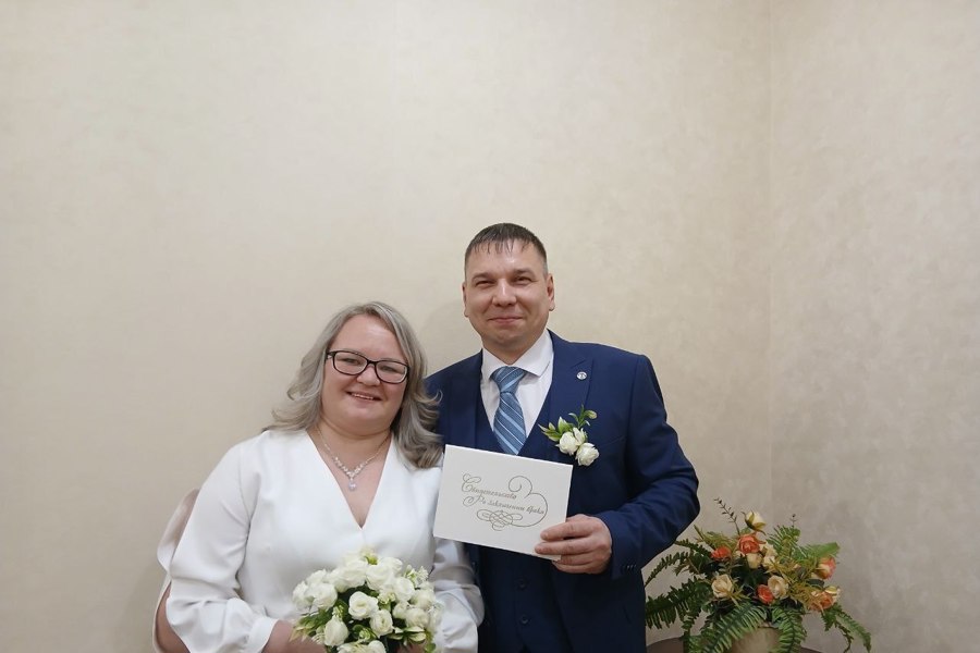 В Новочебоксарске появилась 600-я семейная пара