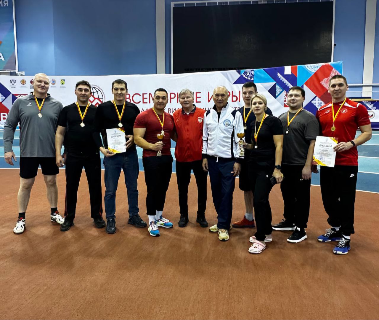 Команда МВД по Чувашии стала лучшей в перетягивании каната