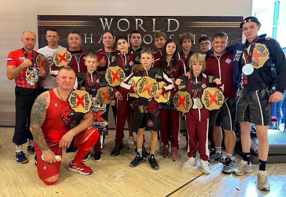 Спортсмены Чувашии выступили на клубном чемпионате мира по версии XFC