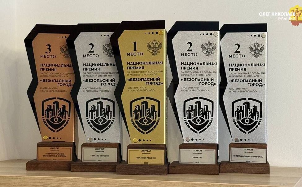 Проекты из Чувашии получили высокую оценку на Национальной премии «Безопасный город»