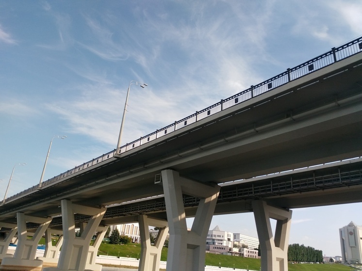 На Московском мосту в Чебоксарах обновят асфальт