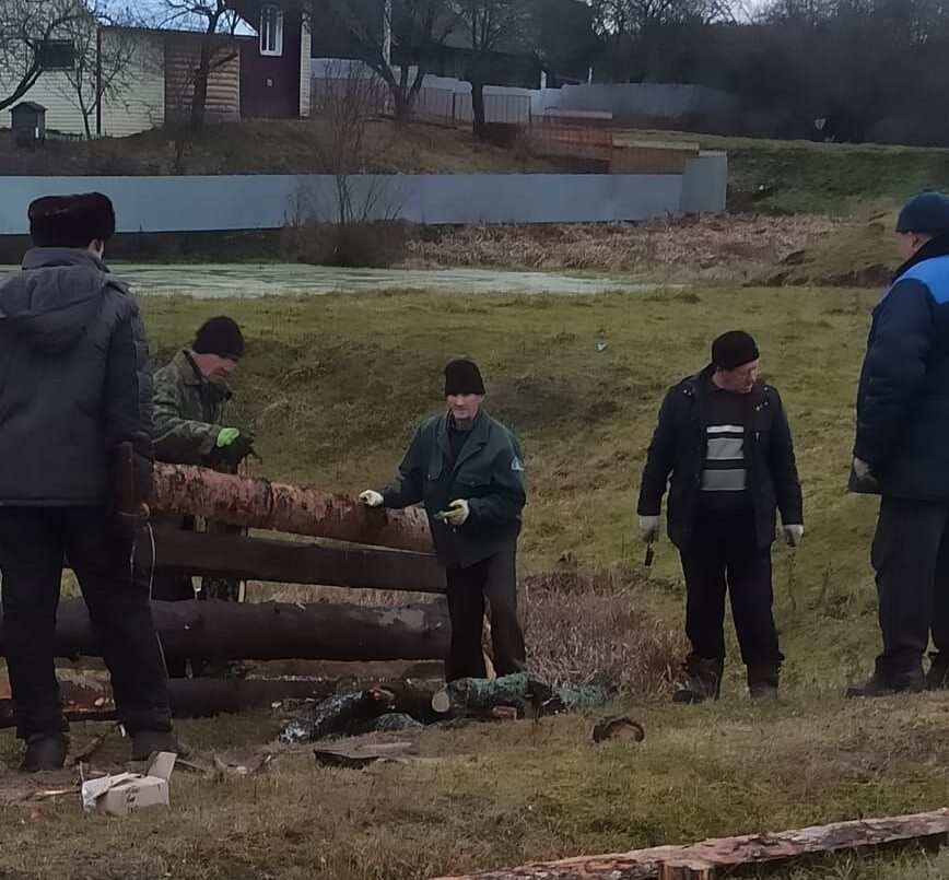 В селе Старые Айбеси Алатырского округа заложен новый парк