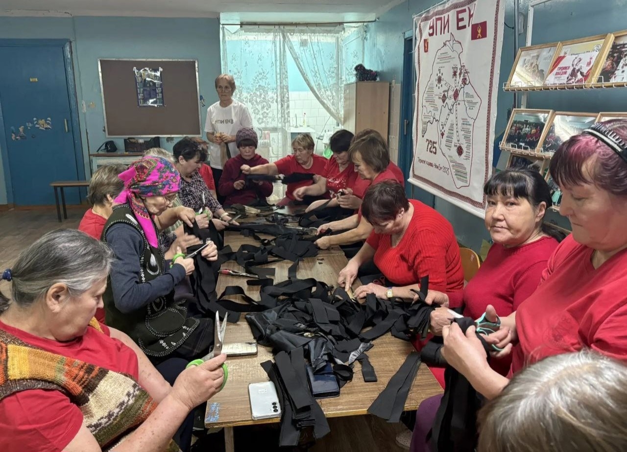 Встреча с героями тыла: волонтеры Красноармейского округа и их труд