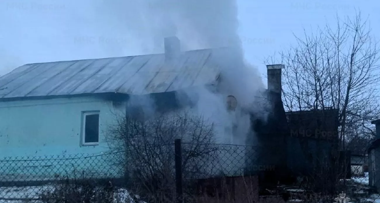 В Козловском районе вспыхнул частный дом: погиб хозяин жилья