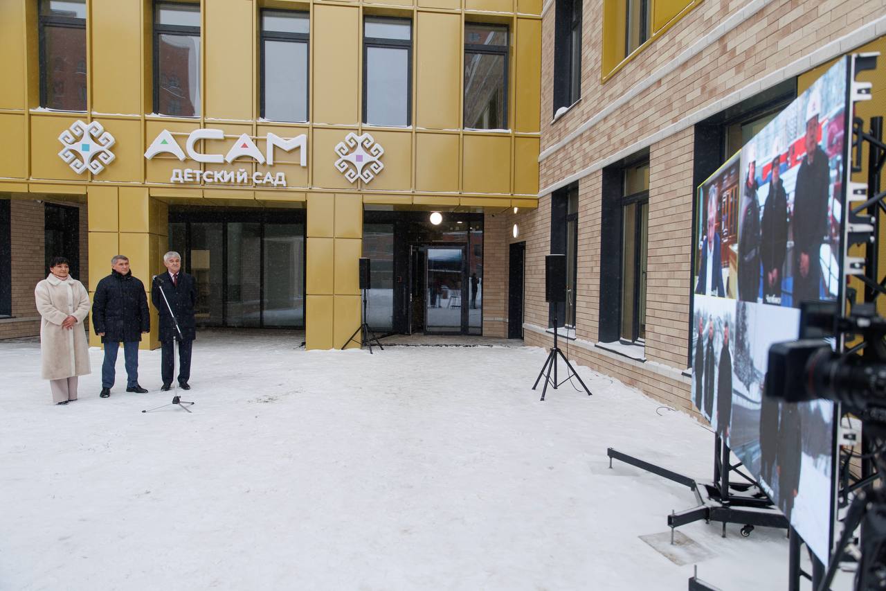 В Чувашии завершилось строительство самого большого детского сада