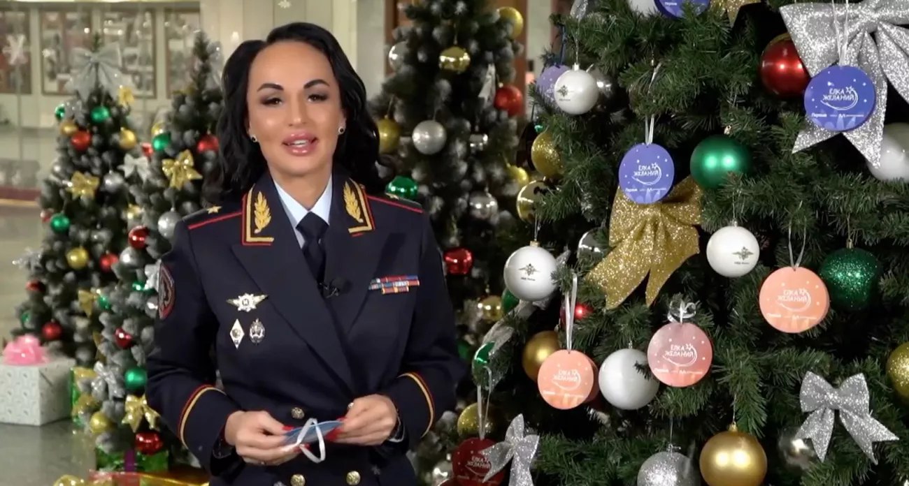 Официальный представитель МВД исполнила мечту мальчика из Чувашии