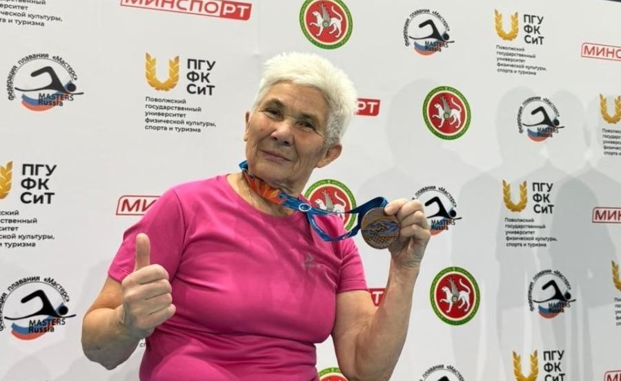 Пять медалей завоевала Людмила Михуткина на соревнованиях в Казани