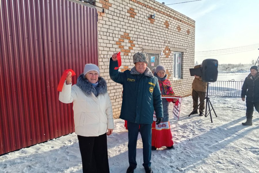 В Шемуршинском округе открыли пожарное депо