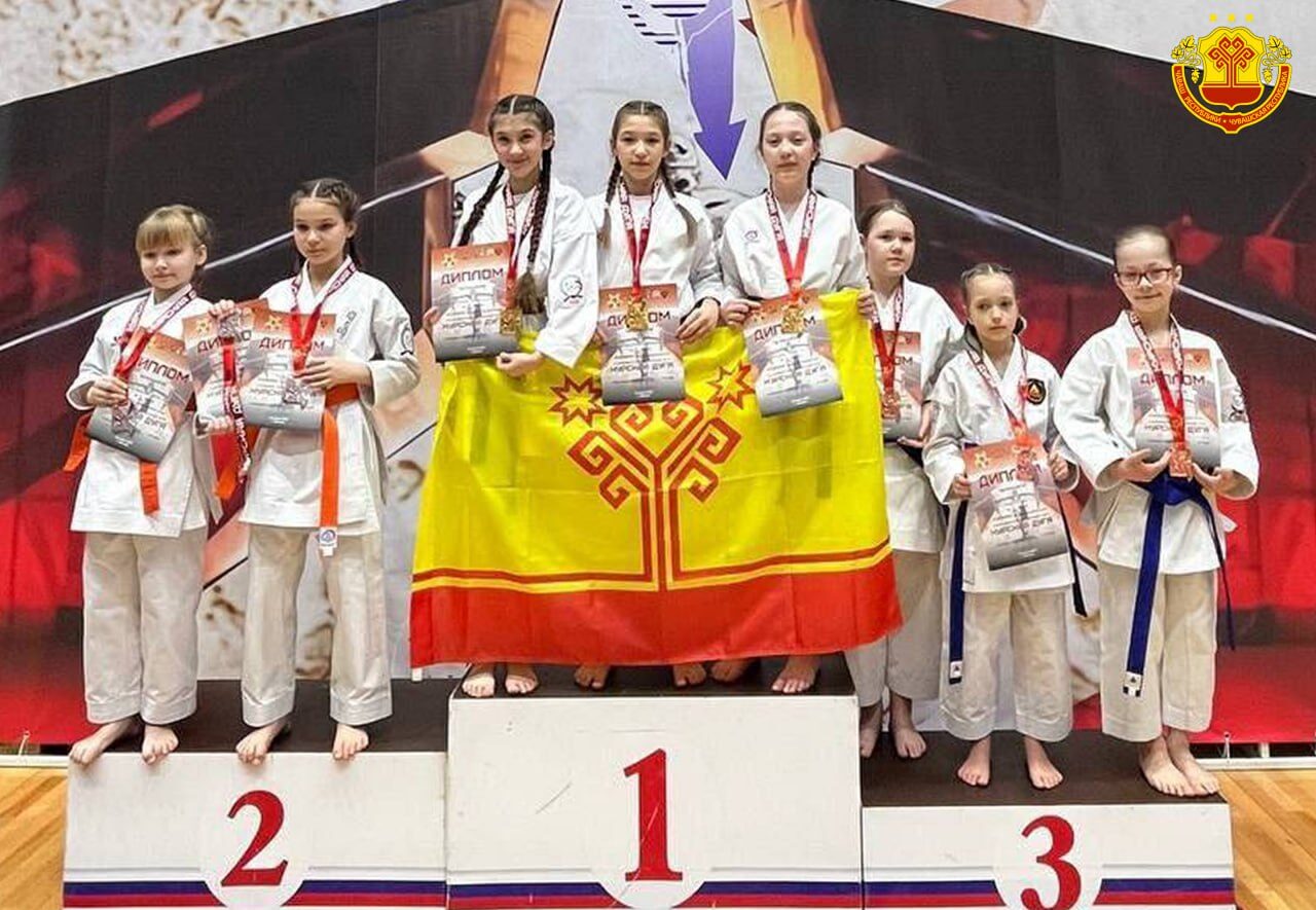 Каратисты Чувашии забрали 13 медалей на всероссийских соревнованиях