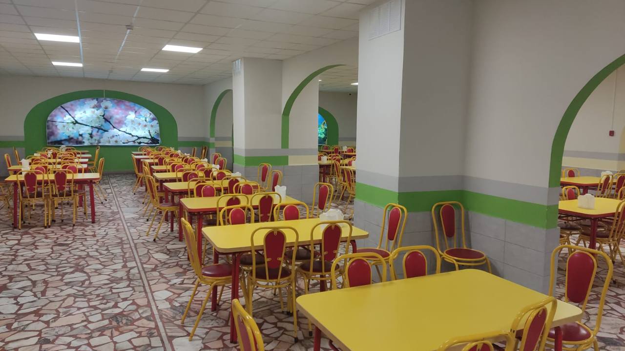 В Шумерлинском округе отремонтировали школьную столовую и установили памятник ветеранам